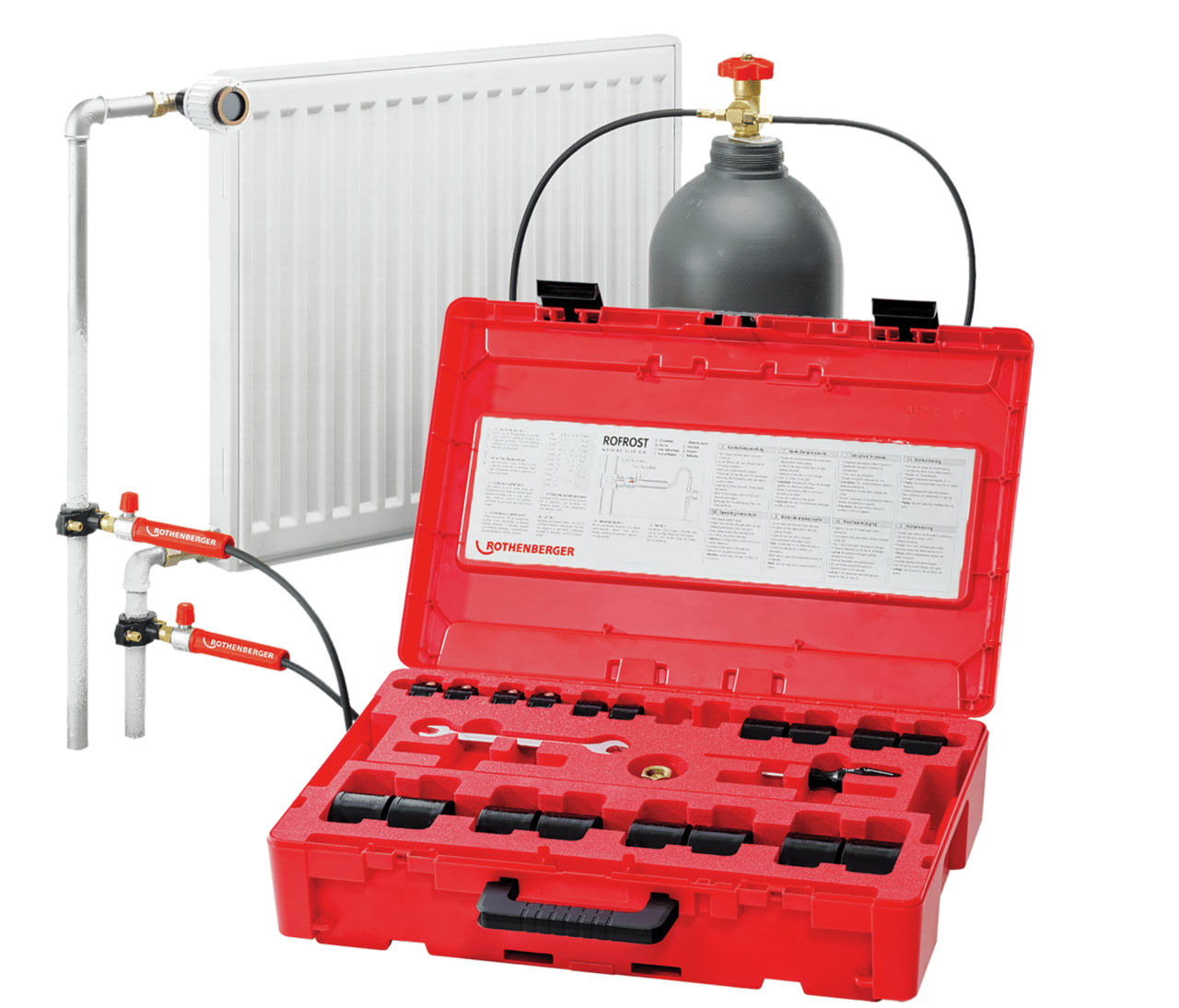 Rotgas Rostfritt ROTHENBERGER CO2 Fryssats RSK 65030 | 6 062,5 kr | VVSOutlet