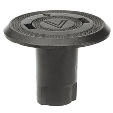 Ulefos Esco S-1840 Teleskopventilbetäckning 250mm - Svart - RSK 7037927