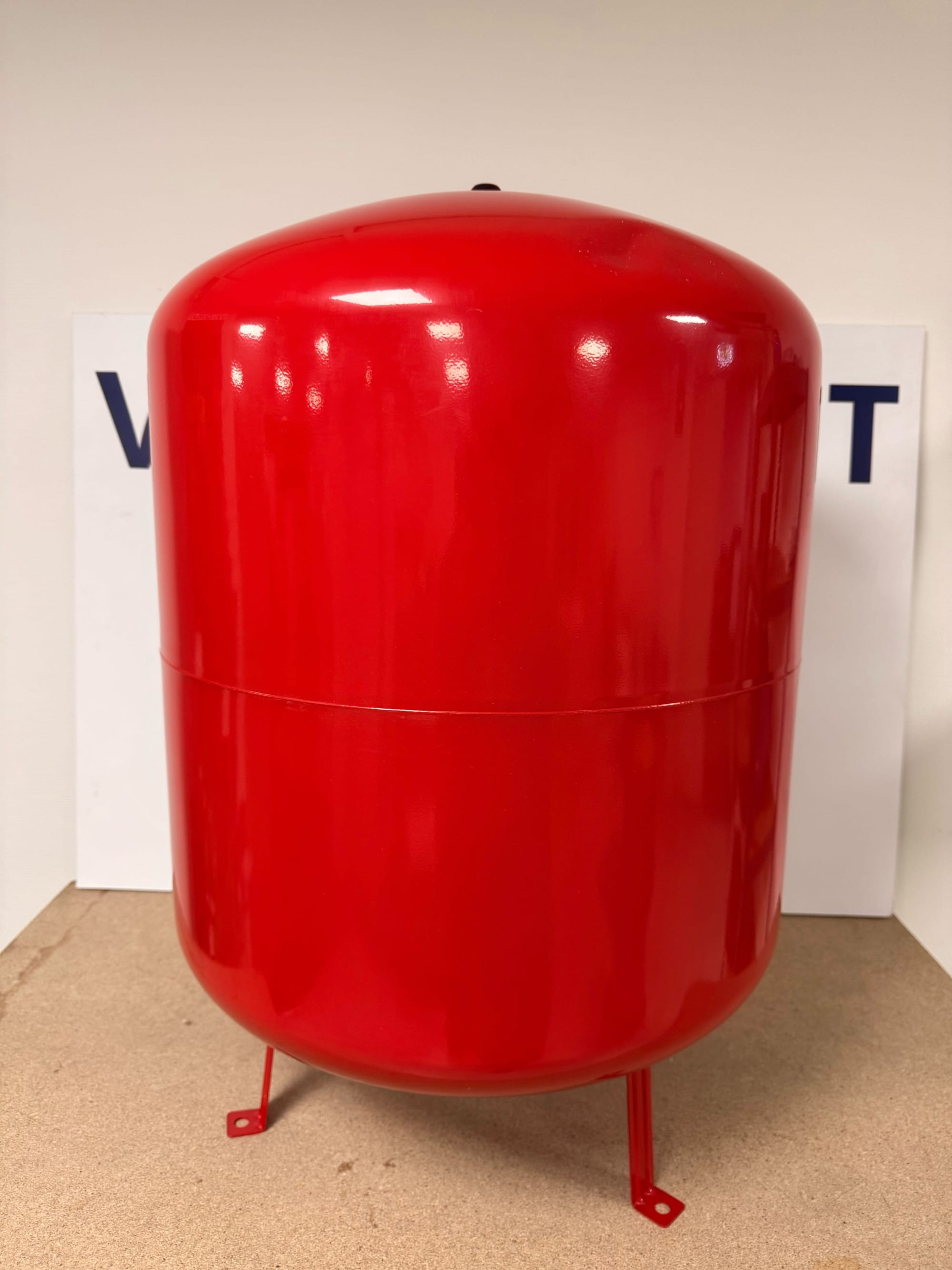 Altech Expansionskärl 150L - Max 6bar, Gummibälg, Röd, Stålplåt