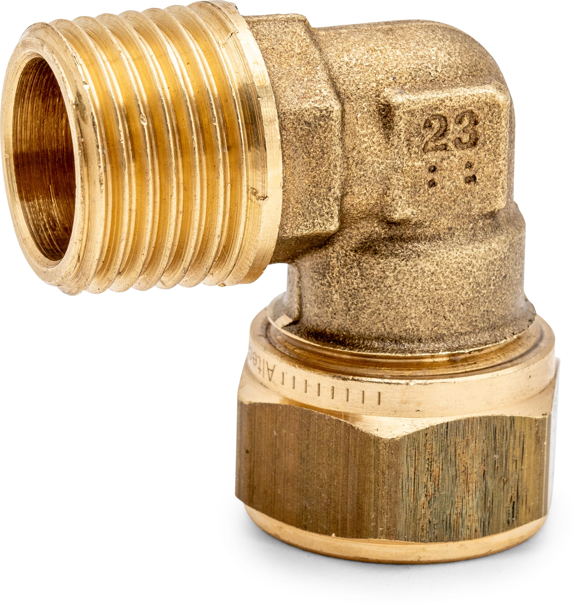 Altech Klämringskoppling VINKEL 15XR15 CUXUTV DZR MÄSSING RSK 1966447