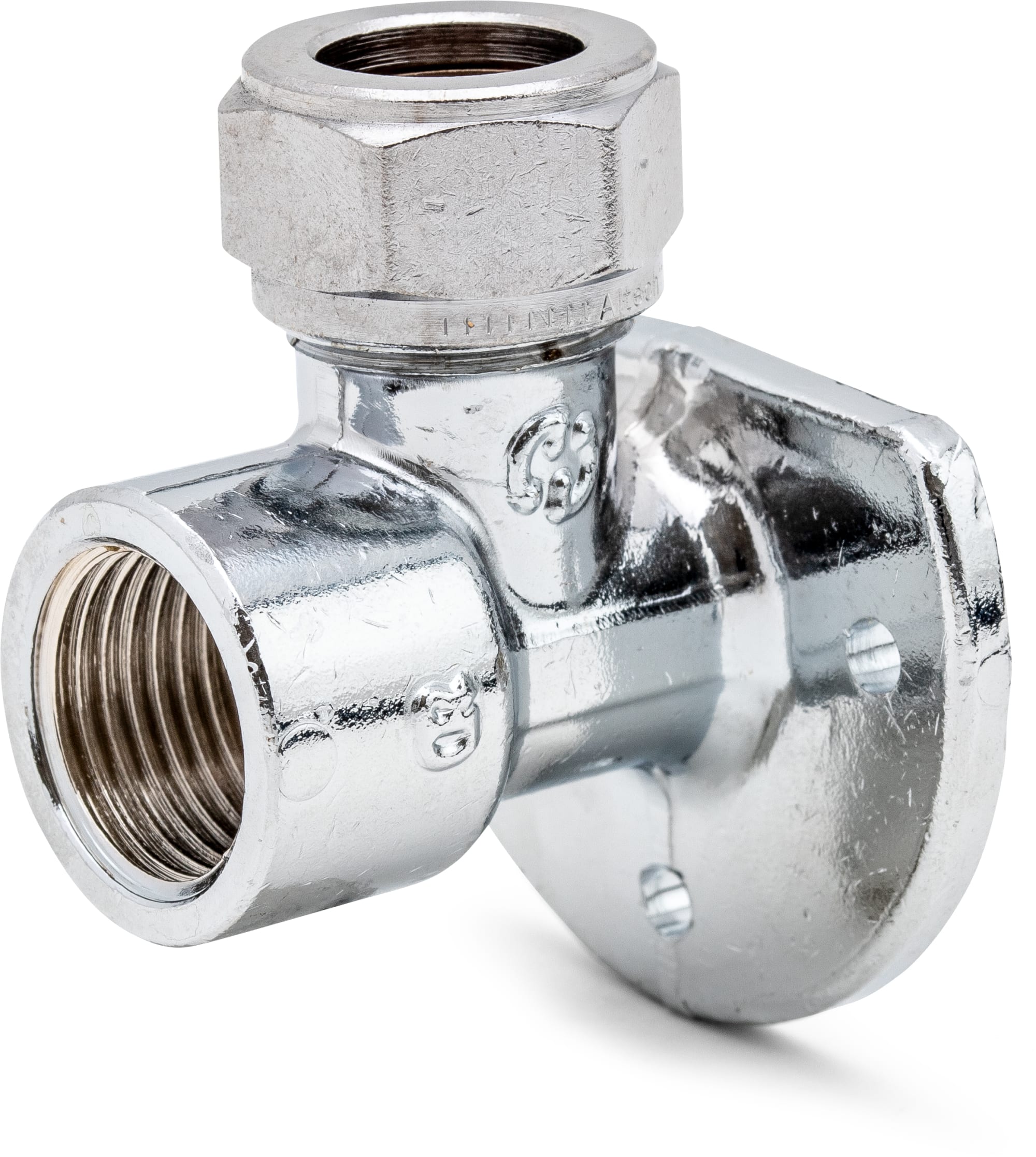 Altech ALT VENTFÄST 15XG15 Klämringskoppling Förkromad DZR RSK 1968302