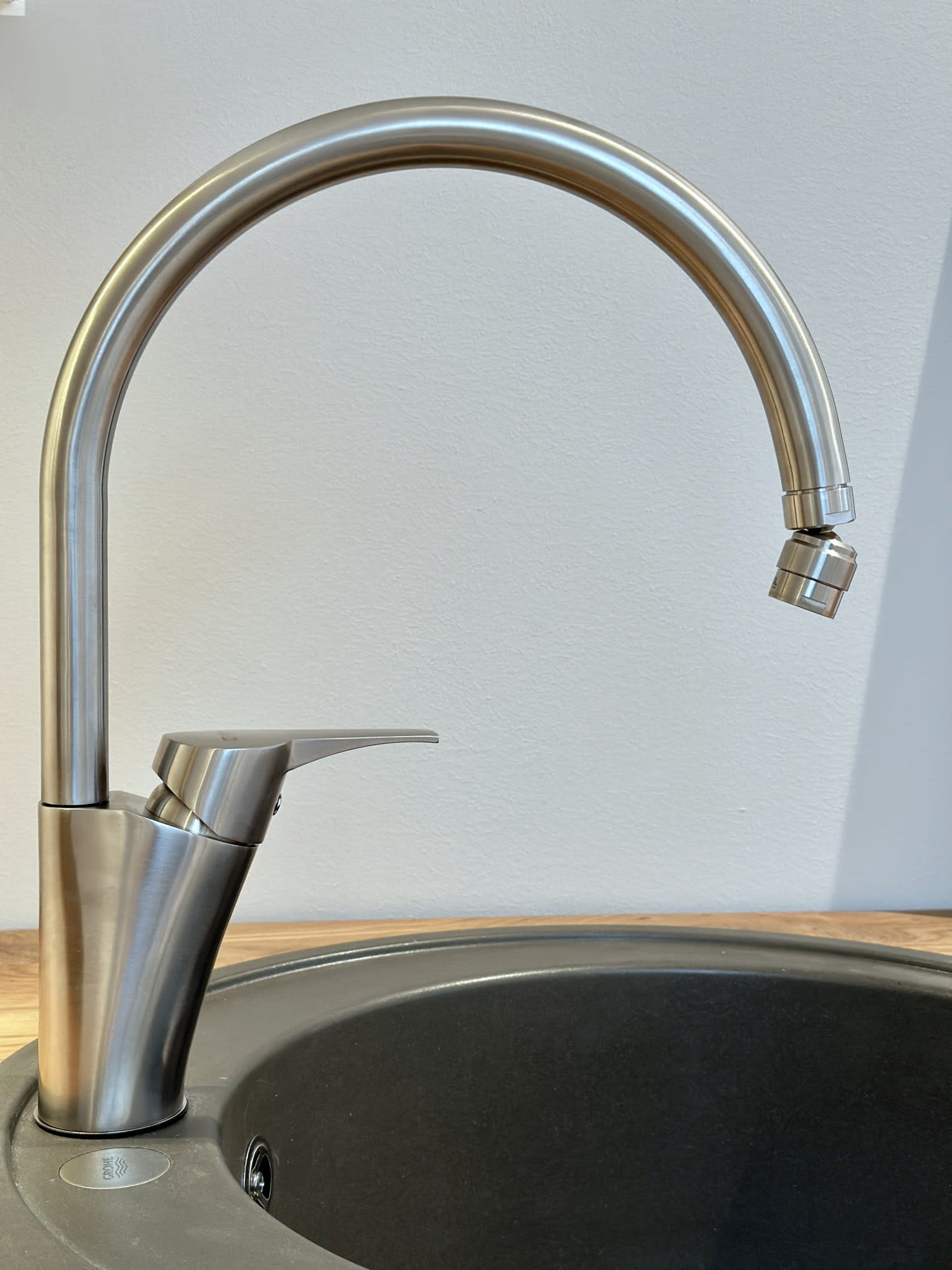 NGL - Köksblandare Hög Pip Rostfritt Stål 9 L/min - RSK 8310701