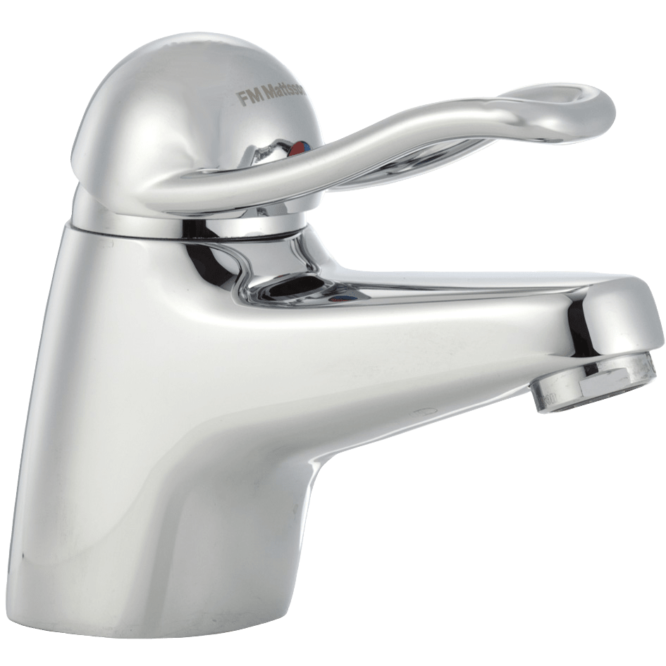 FM Mattsson 9000 är en tvättställsblandare med harmonisk och klassisk design.