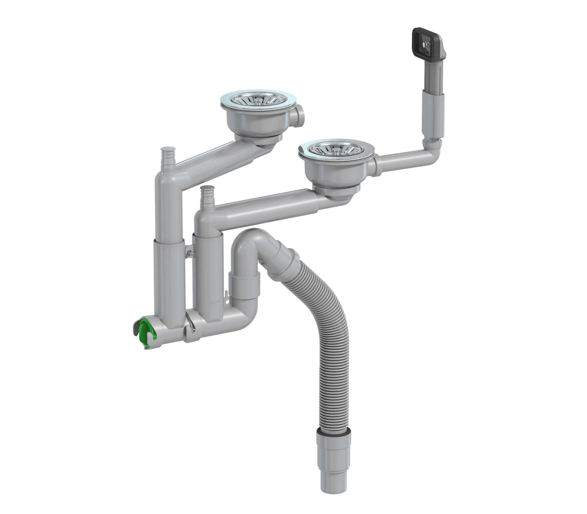 Prevex Smartloc 2-bowl VK2-2 Artiikel 42K13909