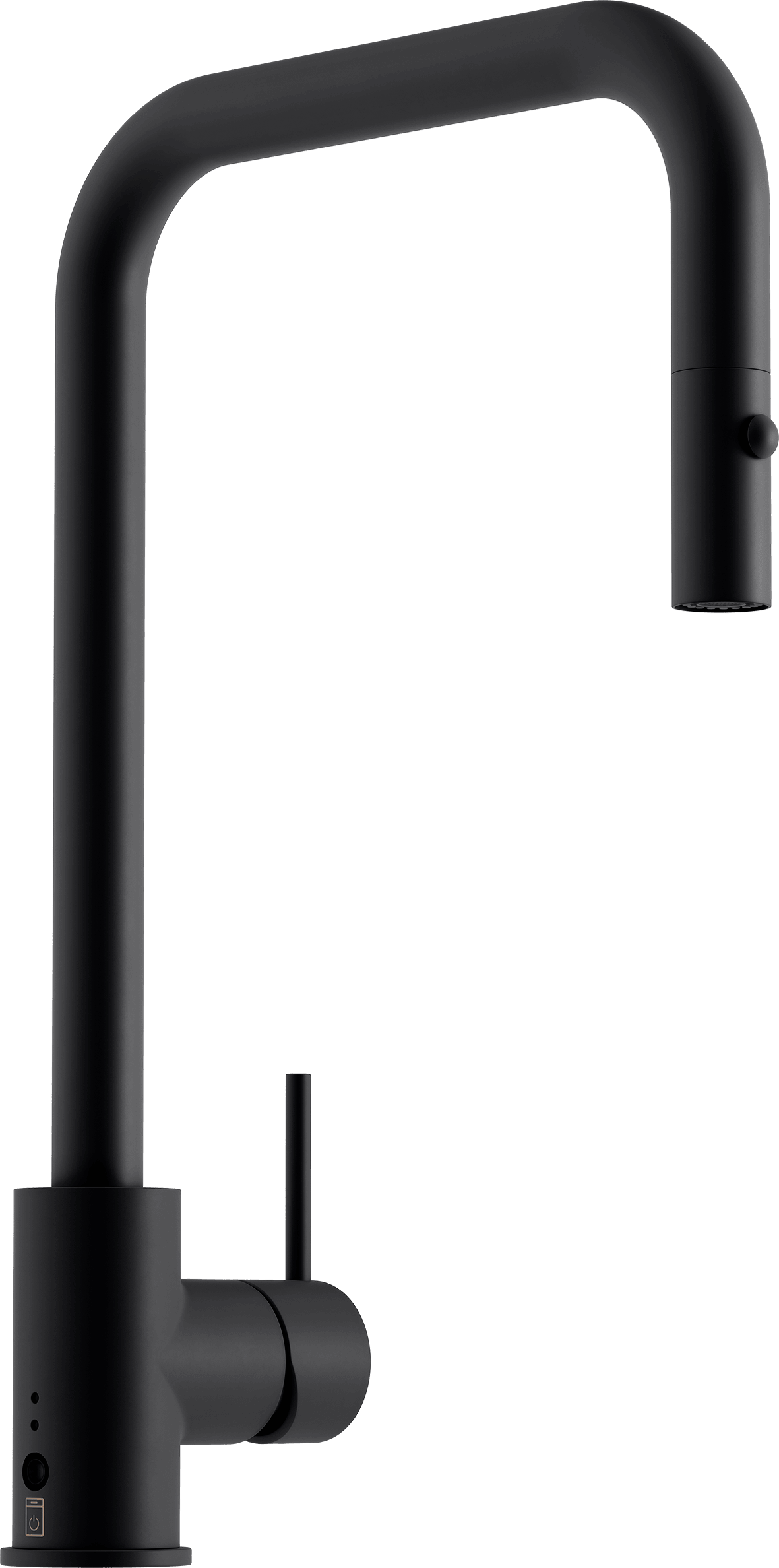 Mora INXX II Pullout köksblandare med elektronisk diskmaskinsavstängning - mattsvart