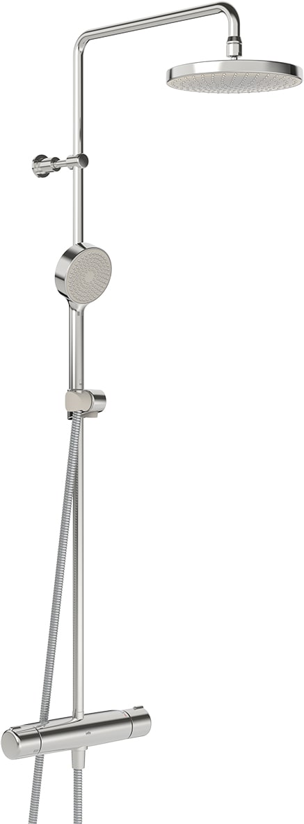 Oras Nova Rain Shower takduschpaket med termostatblandare 7409 / 160cc, krom
