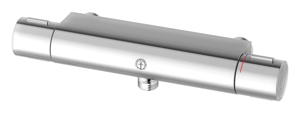 Duschblandare Nya Nautic - termostat Blyfri, 160 c-c, krom