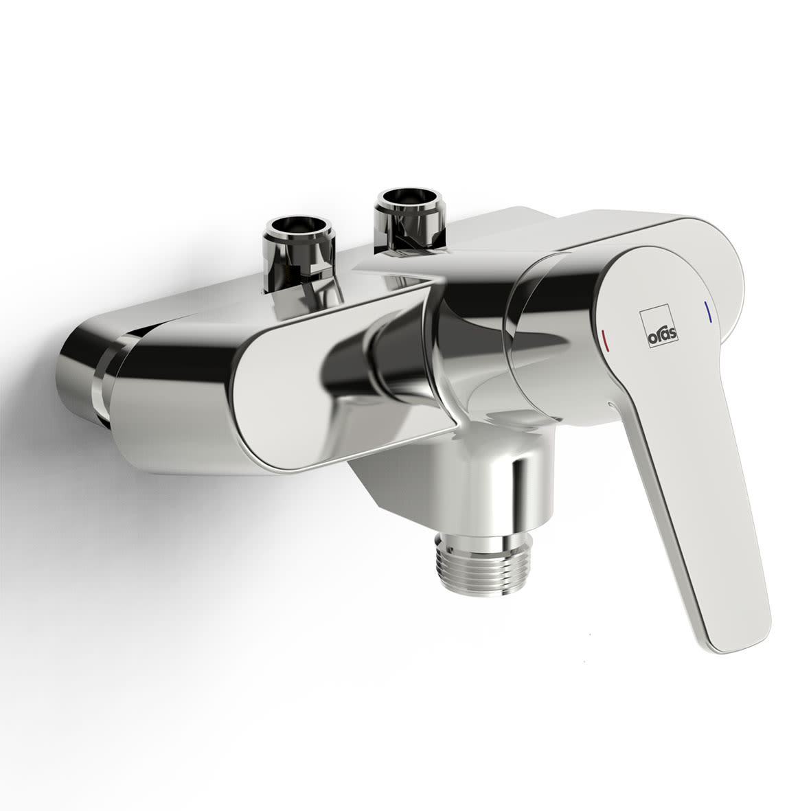Oras Saga Duschblandare 40cc, förkromad, ettgrepp, G1/2 anslutning