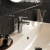 Core tvättställsblandare med bottenventil - krom, Damixa AB bild 3