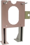 REBASE WC-fixtur 400-550mm Pulverlackad Stål - Justerbar Höjd - RSK 8097403
