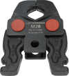 ROTHENBERGER Presskäft Compact M28 — framifrån med handtag och pressöppning