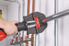 ROTHENBERGER Pressback M42 3-Element presskäft närbild på pressmekanismen