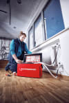 ROFROST II R290 frysmaskin sidan med insatser och kontroller