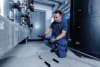 Rothenberger ROCUT TC 42 trimmer ovanifrån med handtag