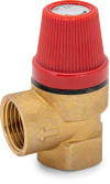 Altech Säkerhetsventil DN20 2,5 bar för värmesystem, mässing