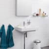 Handfat 80cm tvättställ porslin Alterna — sidan