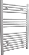 Alterna Caldo Handdukstork 800x500mm Vattensystem Vit, Stål
