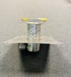 FURO 191 terrassbrunn — sidovy med sidoutlopp Ø75 mm