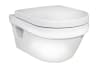 Gustavsberg 5G84 Hygienic Flush vägghängd WC-stol med Soft Close sits