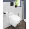 Nautic 1530 Vägghängd Toalett med Hygienic Flush - Vit Porslin