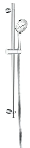 DEMO Alterna Duschset Bello B2 5-strålig krom med handdusch och slang