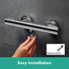 Hansgrohe Ecostat 1001 CL Duschblandare Termostat Förkromad 8351034 – bild 9