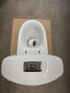 Ifö Pala WC-stol med mjuksits, dolt avlopp, vit porslin, 420mm sitthöjd bild 4