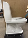 Gustavsberg Nautic 1500 WC-stol, Hygienic Flush, vitt porslin, S-lås – ovanifrån