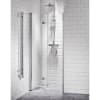 Alterna Lusso Vikdörr 70x200cm Duschdörr 674 mm x 2000 mm med Härdat Säkerhetsglas och Justerbar Väggprofil RSK 7333574 – tillbehör