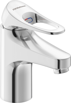 FM Mattsson 9000XE Krom Tvättställsblandare med Kallstartsfunktion