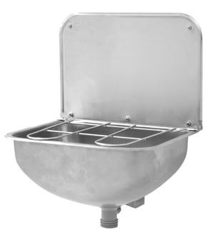 Alterna Utslagsback med Stänkskydd Rostfri RSK 8037817