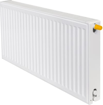 ALTECH element PANELRADIATOR D22-500-1200 MED INTEGRERAT KOPPEL VÄNDBAR RAL9016