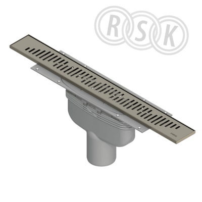 Purus Twist Purus Line Avloppsbrunn Rostfritt Stål RSK 7114426