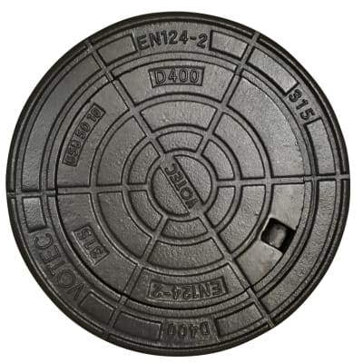 Votec Altech Brunnsbetäckning - Rund Segjärn 315 mm, Belastningsklass D400 RSK 6585010