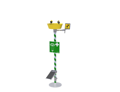 Krusman Golvmonterad Ögondusch Syrafast Stål - Industri - RSK 8213870