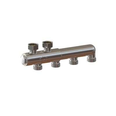 MMA 2-Rörsfördelare M22x15 Krom - Radiatoranslutning - RSK 6712205