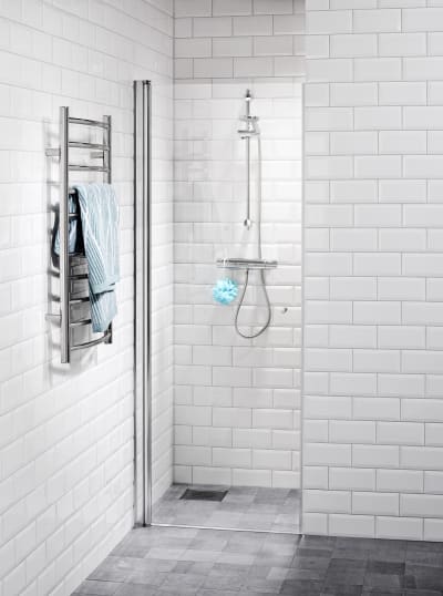 Alterna Picto Duschvägg 70 cm Klarglas Lyftgångjärn - RSK 7390934
