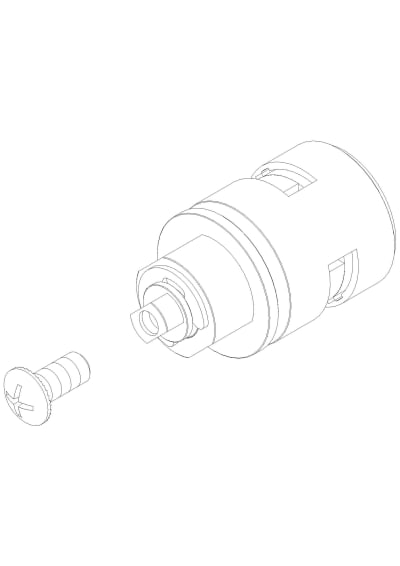 Damixa G-Type Keramikinsats 30mm Mässing - Termostatblandare - RSK 8141255