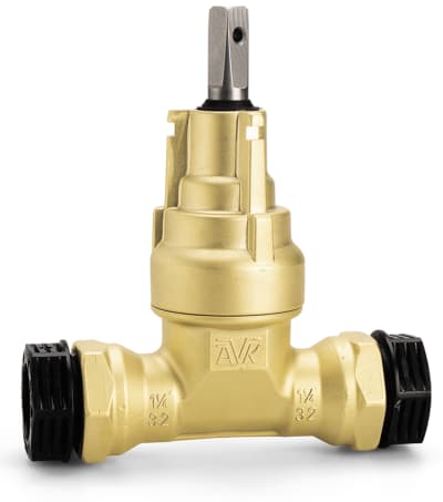 AVK Mässing Servisventil DN32/40 PN16 Epoxybelagd - Högkvalitativ Ventil | Ventiler Servisventil | RSK 4303142