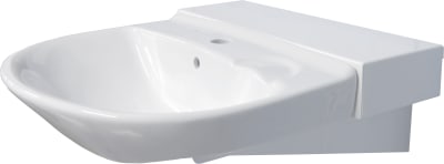 REBASE 12200 Vägghylla 570x180x86mm Vit Stålplåt - RSK 7972503