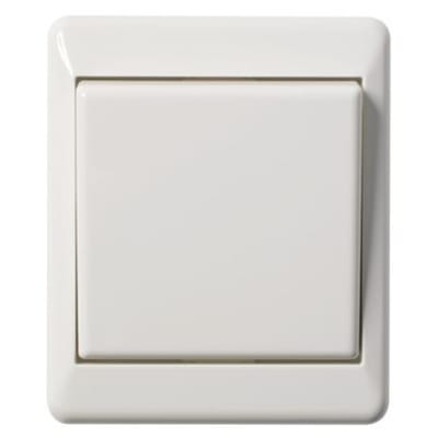 CARAT ELKO QVICK Strömbrytare 2-pol 12mm IP21 - Utanpåliggande - Art.no 332416