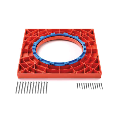 Jafo Monteringsplatta 300x300x22mm Röd - För Golvbrunn - RSK 7133828