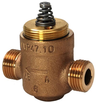 SIEMENS VVP47.10-0.63 - 2-vägs Styrventil i Rödgods, PN16, DN10, 0,63 m³/h | Ventiler Styrventil | RSK 5865557