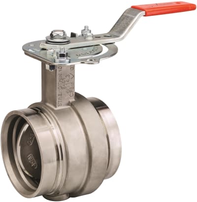 Victaulic E461 Vridspjällsventil 76,1mm - Rostfri - RSK 4564365