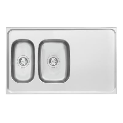 Contura Diskbänk G10 1000x635x160mm - Vattenlås Ventiler - RSK 8090058