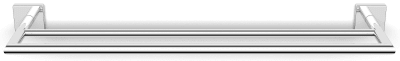 Alterna S-Line Handduksstång 60 cm Dubbel Förkromad Mässing RSK 8740083