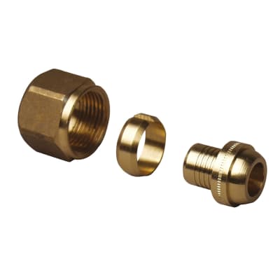Uponor FPL-X Kopplingsset 20x2,0-G¾" PEX - Med Stödhylsa och Klämring - RSK 2417905