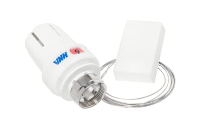 MMA Termostat 8-28°C 2m Kapillärrör Vit - För Värmesystem - RSK 4806389