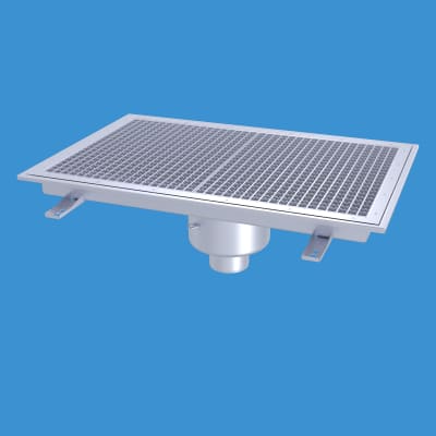 FURO Golvbrunn 113 110mm Syrafast Rostfri - För Avlopp - RSK 7120786