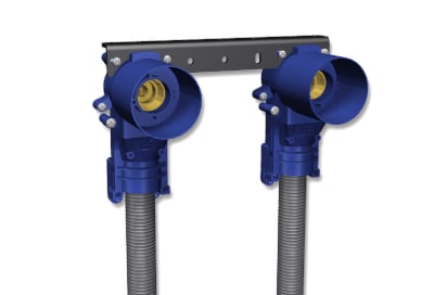 LK Uni 16 Dubbel Väggdosa 150-160mm - Justerbar Plastvägg - RSK 1874388